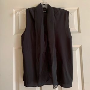 Beautiful black vintage top Medium